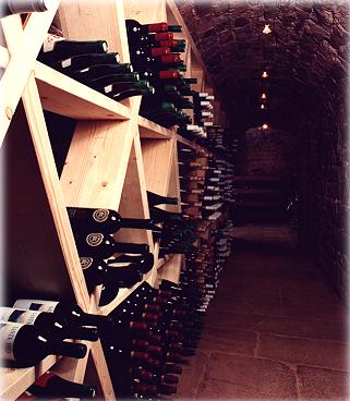 Begehbare Weinkarte